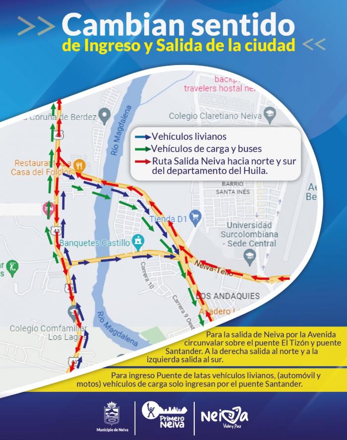 Puente Santander, única ruta alterna para ingreso y salida de vehículos 8 18 marzo, 2022