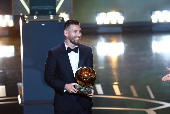 Lionel Messi ganó su octavo balón de oro